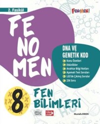 Fenomen Yayınları 8. Sınıf LGS Fen Bilimleri Dna ve Genetik Kod 2. Fasikül - Fenomen Yayınları