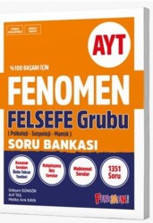 Fenomen Yayınları AYT Felsefe Soru Bankası - Fenomen Yayınları