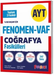 Fenomen Yayınları AYT VAF Coğrafya Fasikülleri Seti - Fenomen Yayınları
