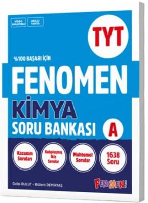 Fenomen Yayınları TYT Kimya A Soru Bankası - 1