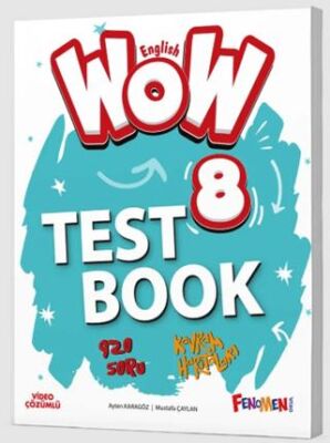 Fenomen Yayınları Wow 8 English Test Book - 1