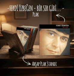 Ferdi Özbeğen - Bir Sır Gibi Plak ve Ahşap Plak Standı - Plak