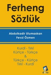 Ferheng Sözlük - Kürtçe Sözlük Kurdi- Tirki Türkçe - Kürtçe - Dara Yayınları