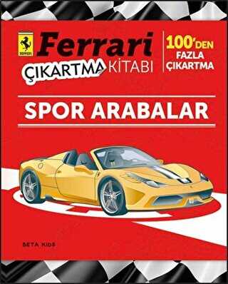 Ferrari Çıkartma Kitabı: Spor Arabalar