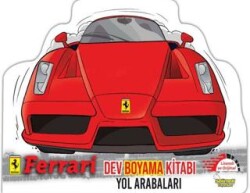 Ferrari Dev Boyama Yol Arabaları - Selimer Yayınları