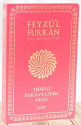 Feyzü`l Furkan Tefsirli Kur`an-ı Kerim Meali Orta Boy - Tefsirli Meal - İnce Cilt Fuşya - Server Yayınları