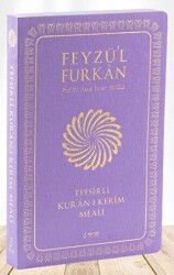 Feyzü`l Furkan Tefsirli Kur`an-ı Kerim Meali Sempatik Cep Boy - İnce Cilt Lila - Server Yayınları
