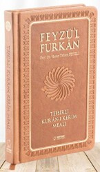 Feyzü`l Furkan Tefsirli Kur`an-ı Kerim Meali Sempatik Cep Boy - Tefsirli Meal - Ciltli - Taba - Server Yayınları