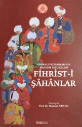 Fihrist-i Şahanlar - Sivas Cumhuriyet Üniversitesi