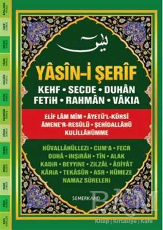 Fihristli Yasin-i Şerif - Semerkand Yayınları