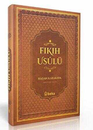 Fıkıh Usulü - Termo Deri - Kahverengi - Beka Yayınları