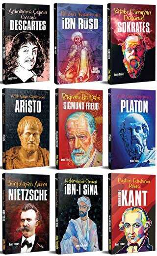 Fikir İnsanları - 9 Kitap Takım - Halk Kitabevi