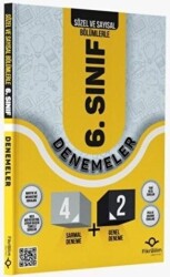 Fikribilim Yayınları 6. Sınıf Sözel Sayısal 6 Deneme - Fikribilim Yayınları