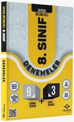 Fikribilim Yayınları 8. Sınıf Sayısal 12 Deneme - Fikribilim Yayınları