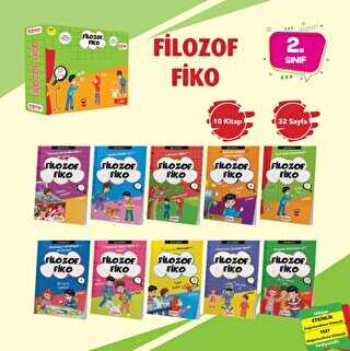 Filozof Fiko Hikaye Seti -1  10 Kitap - Etkinlik Testi - Değerlendirme Testi