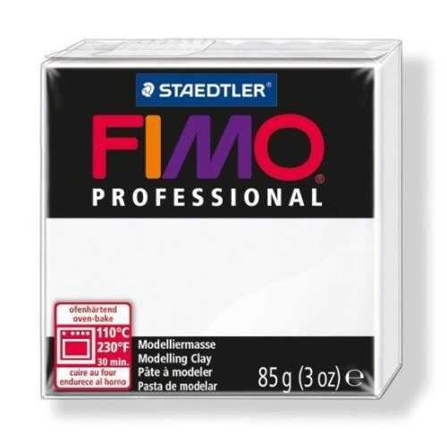 Fimo 8004-0 Modelleme Kili Professional 85G Beyaz - 1