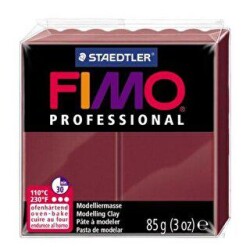 Fimo 8004-23 Modelleme Kili Professional 85G Bordo - Fimo