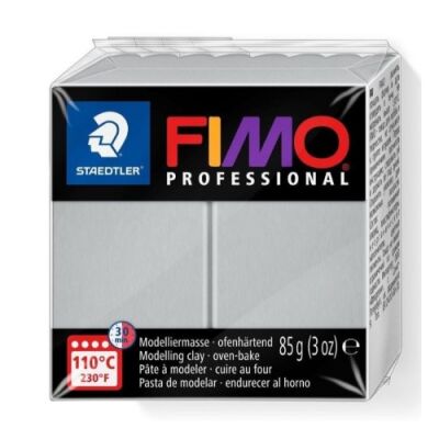Fimo 8004-80 Modelleme Kili Professional 85G Yunus Gri - 1