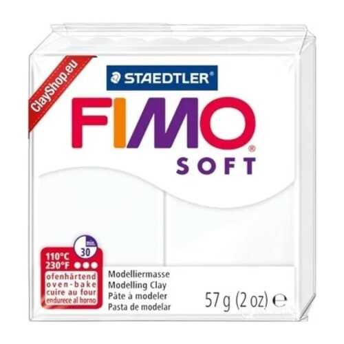 Fimo 8020-0 07 Modelleme Kili Soft Beyaz - 1