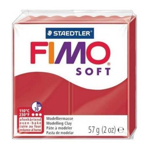 Fimo 8020-2 P Modelleme Kili Soft Noel Kırmızı - 1