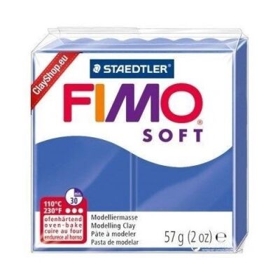 Fimo 8020-33 07 Modelleme Kili Soft Parlak Mavi - 4