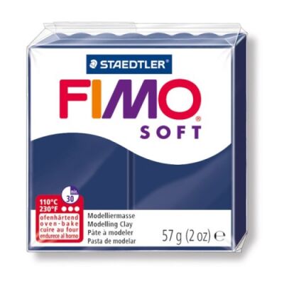Fimo 8020-35 07 Modelleme Kili Soft Windsor Mavi - 4