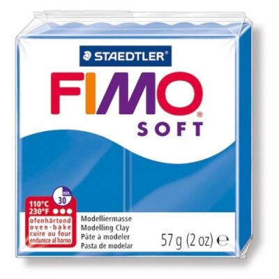 Fimo 8020-37 07 Modelleme Kili Soft Pasifik Mavi - 1