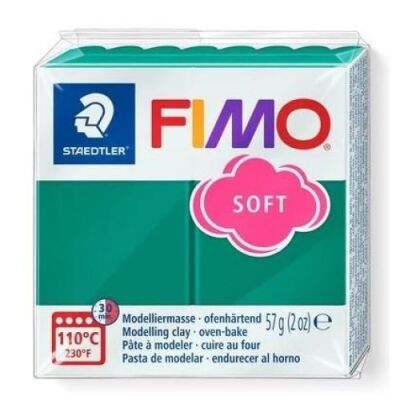 Fimo 8020-56 07 Modelleme Kili Soft Zümrüt Yeşili - 4