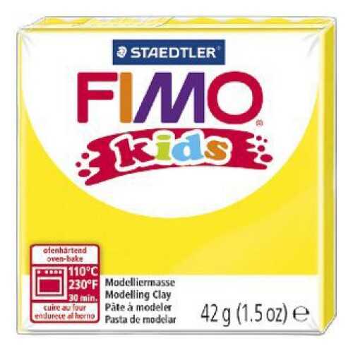 Fimo 8030-1 02 Modelleme Kili Kids Sarı