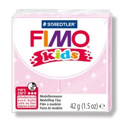 Fimo 8030-206 02 Modelleme Kili Kids Sedefli Açık Pembe - Fimo