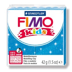 Fimo 8030-312 Modelleme Kili Kids Yaldızlı Mavi - 4