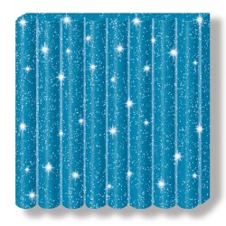 Fimo 8030-312 Modelleme Kili Kids Yaldızlı Mavi - 3