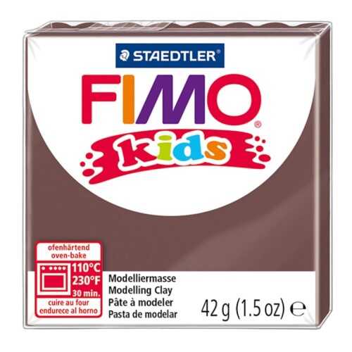 Fimo 8030-7 Modelleme Kili Kids Kahve - 1