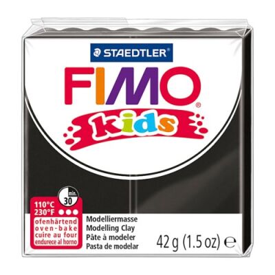Fimo 8030-9 02 Modelleme Kili Kids Siyah - 4