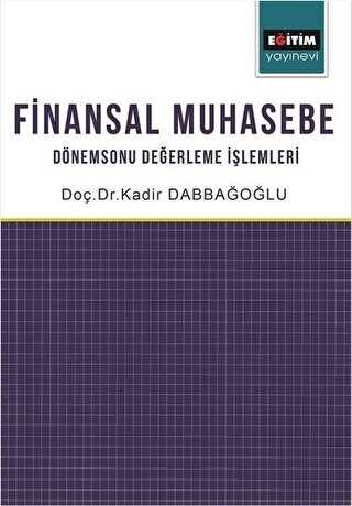 Finansal Muhasebe - Eğitim Yayınevi - Ders Kitapları