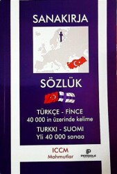 Türkçe - Fince Sözlük - Pergole Yayınları