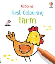 First Colouring: Farm - Usborne