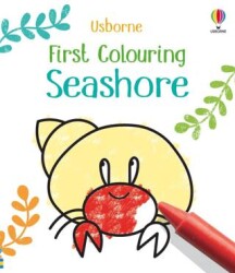 First Colouring: Seashore - Usborne