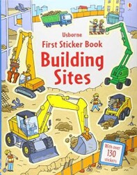 First Sticker Book: Building Sites - Usborne