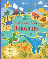First Sticker Book Dinosaurs - Usborne
