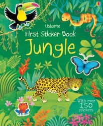 First Sticker Book Jungle - Usborne