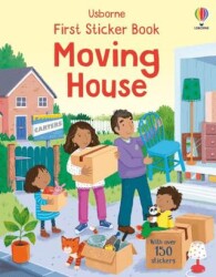 First Sticker Book Moving House - Usborne