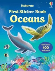 First Sticker Book Oceans - Usborne