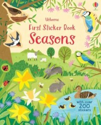 First Sticker Book Seasons: 1 - Usborne