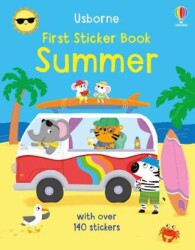 First Sticker Book Summer - Usborne