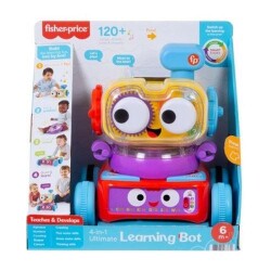 Fisher-Price 4`ü 1 Arada Eğlenceli Robot Türkçe-İngilizce HCK43 - Fisher Price