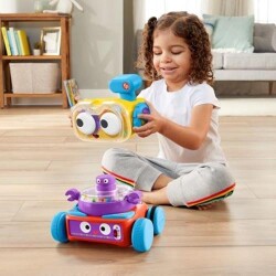 Fisher-Price 4`ü 1 Arada Eğlenceli Robot Türkçe-İngilizce HCK43 - 3