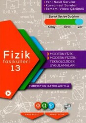 Fiziksel Alan Yayınları Fizik Fasikülleri 13 - Modern Fizik - Fiziksel Alan Yayınları
