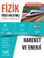 YKS TYT AYT Hazırlık Fizik Hareket ve Enerji Konu Anlatımlı Soru Bankası Video Çözümlü - Çap Yayınları