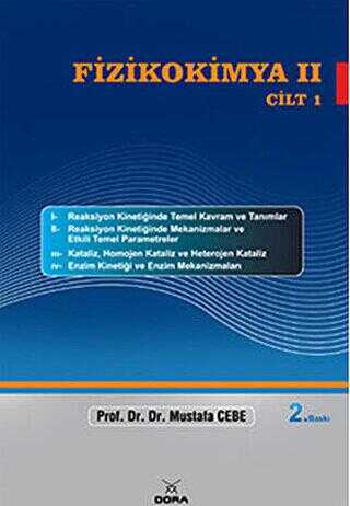 Fizikokimya 2 - Cilt 1 - Dora Basım Yayın